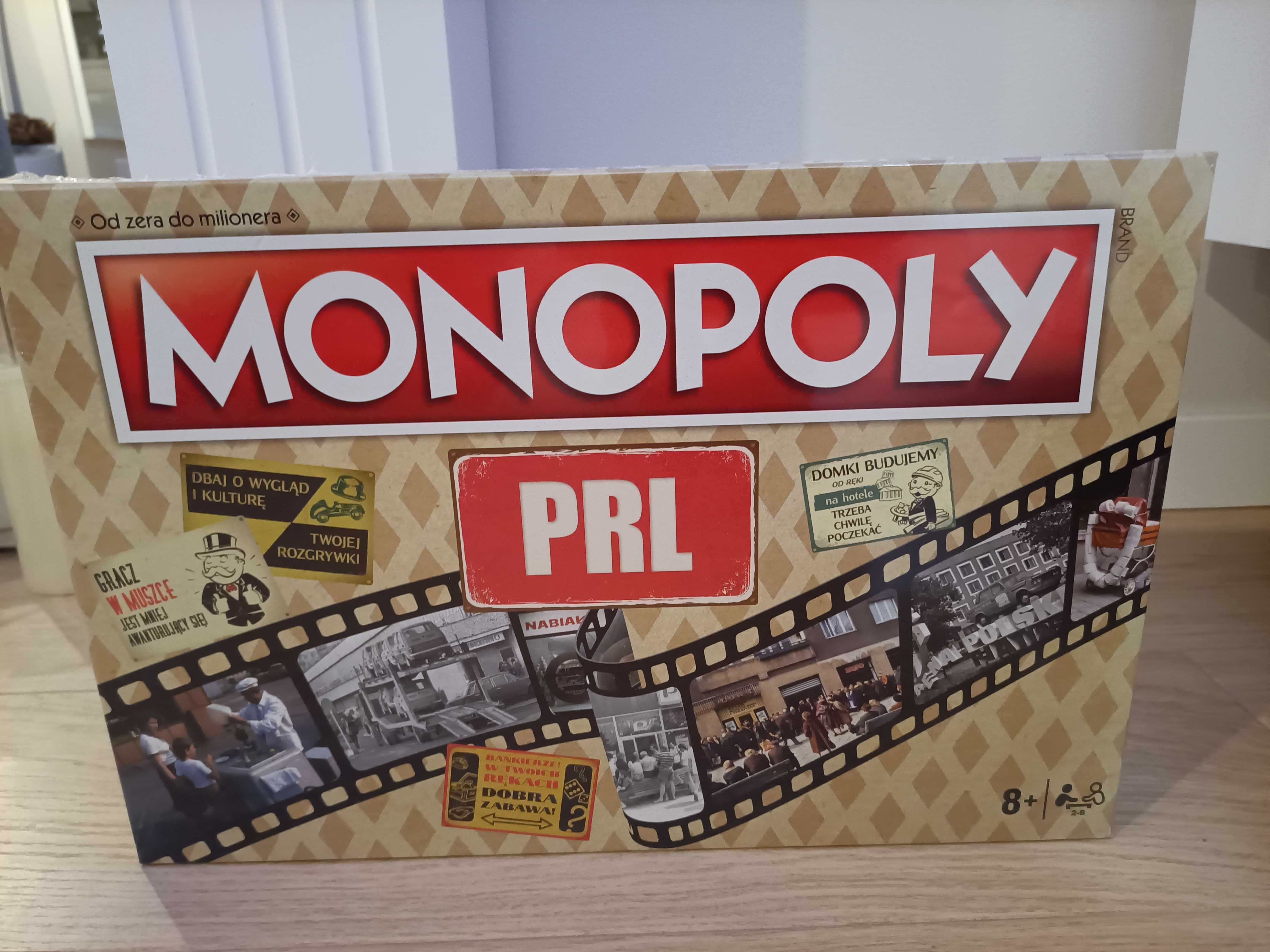 Nowa gra planszowa Monopoly PRL fabrycznie zapakowana