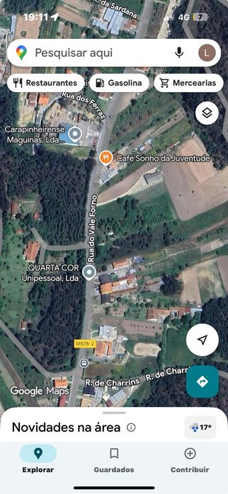 Terreno com projeto aprovado