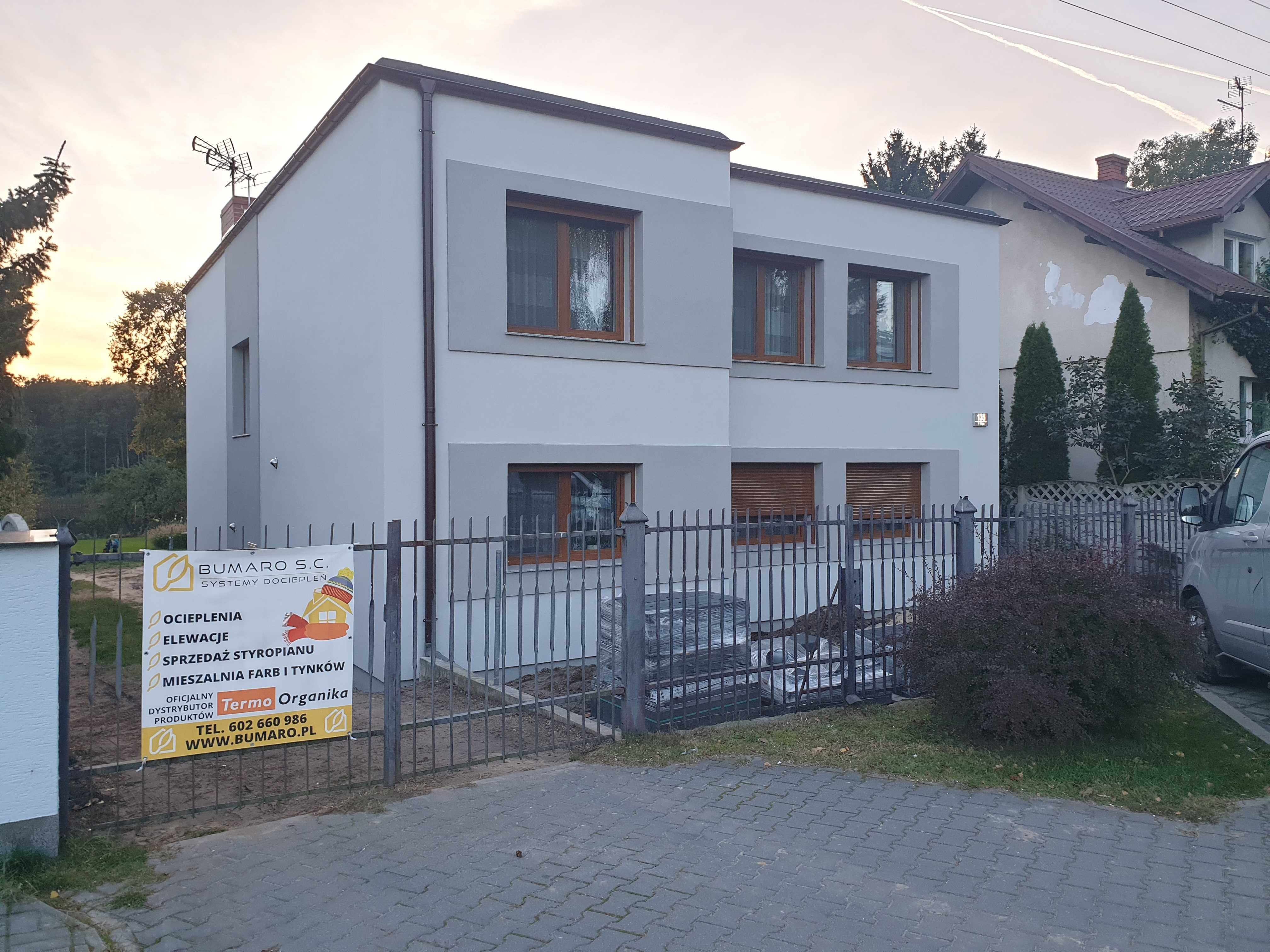 Docieplenie budynku, termomodernizacja, ocieplenia, elewacje domu