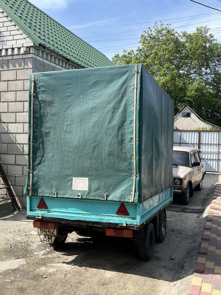 Двухосний причеп