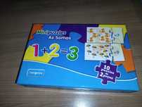 Minipuzzles de somas feito para crianças