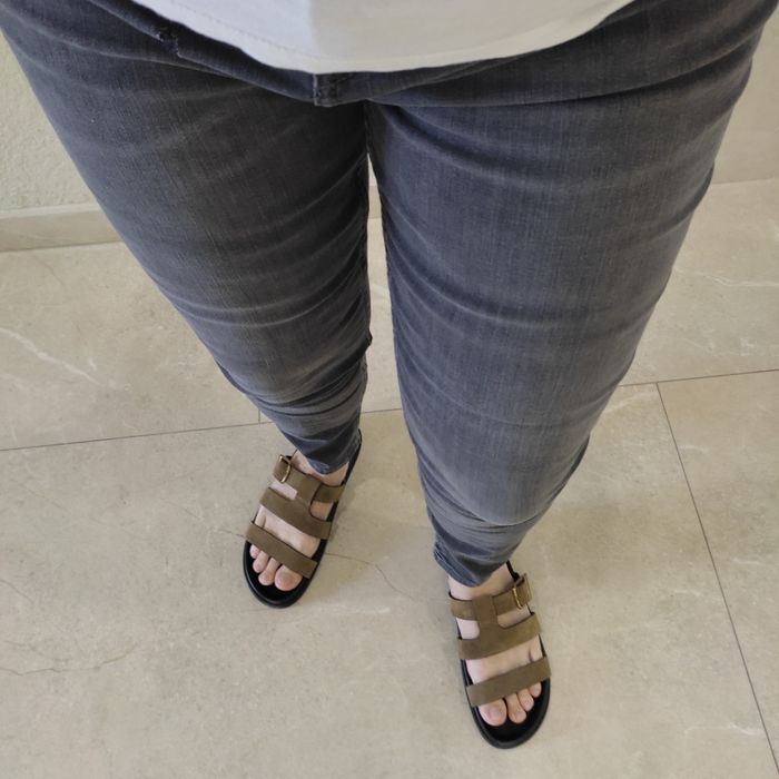 Джинси trf sculp з високою посадкою зара zara 46