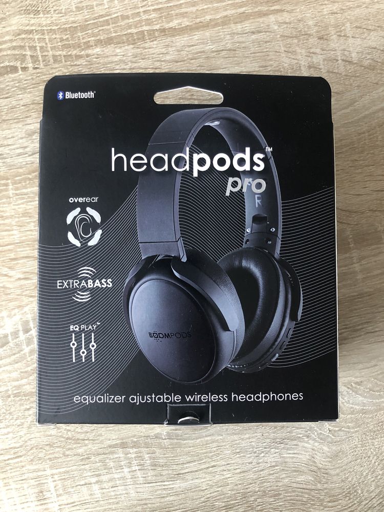 BOOMPODS HEADPODS PRO, 12-godzinny akumulator, bezprzewodowe