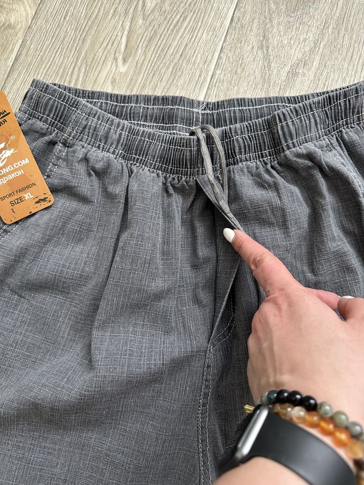 Літні тонкі штани льон катон брюки великі розміри 58 60 62