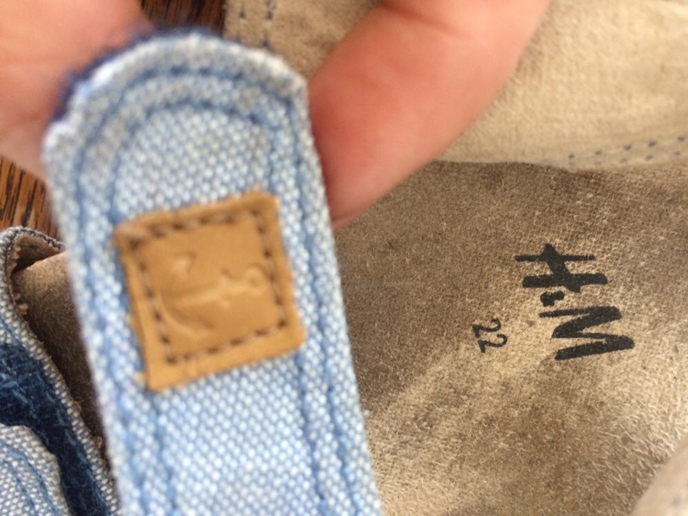 Sandalki dzieciece H&M roz. 22