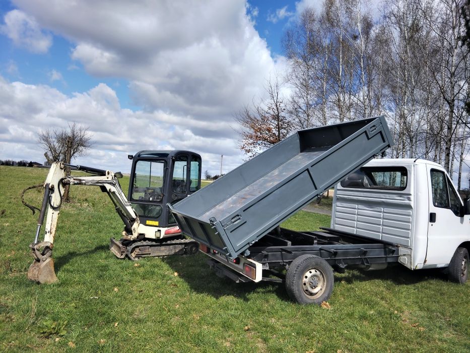 Usługi minikoparka wywrotka transport