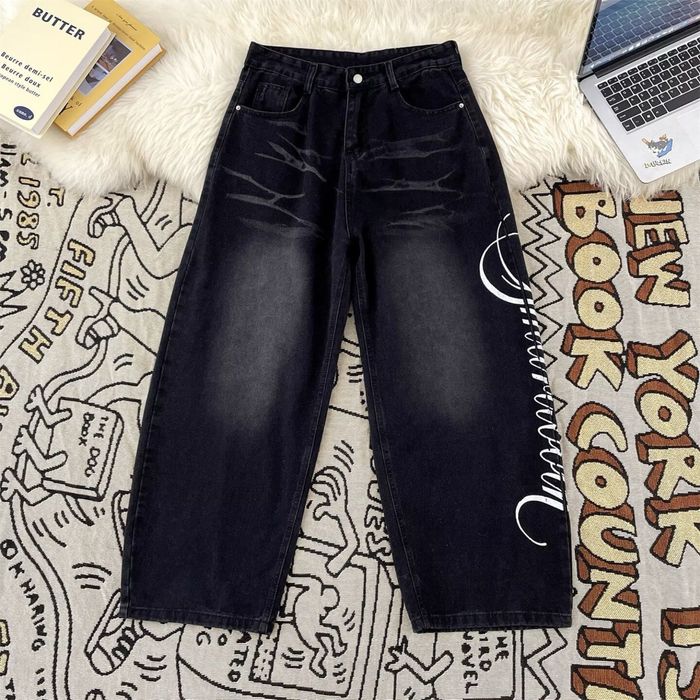Джинси jeans rap штани pants baggy y2k sk8