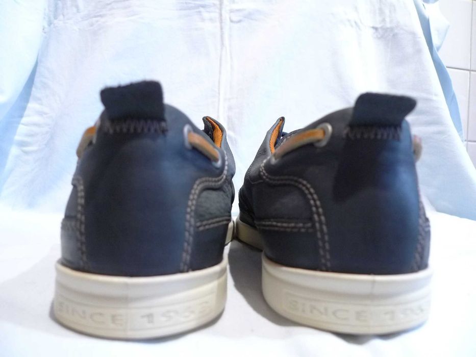 ECCO r.45/29cm Buty skórzane sznurowane casual