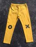 Kółko krzyżyk xoxo legginsy legi 98/104 3-4 lata