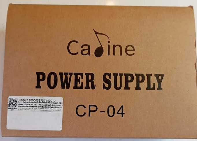 Блок питания для педалборда на 10 педалей Caline CP04  с изолир. выход
