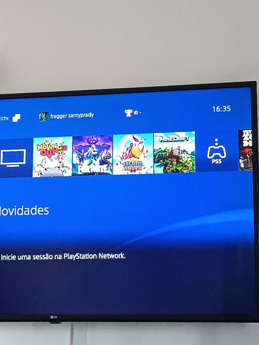 PS4 pro 500 GB TUDO A FUNCIONAR