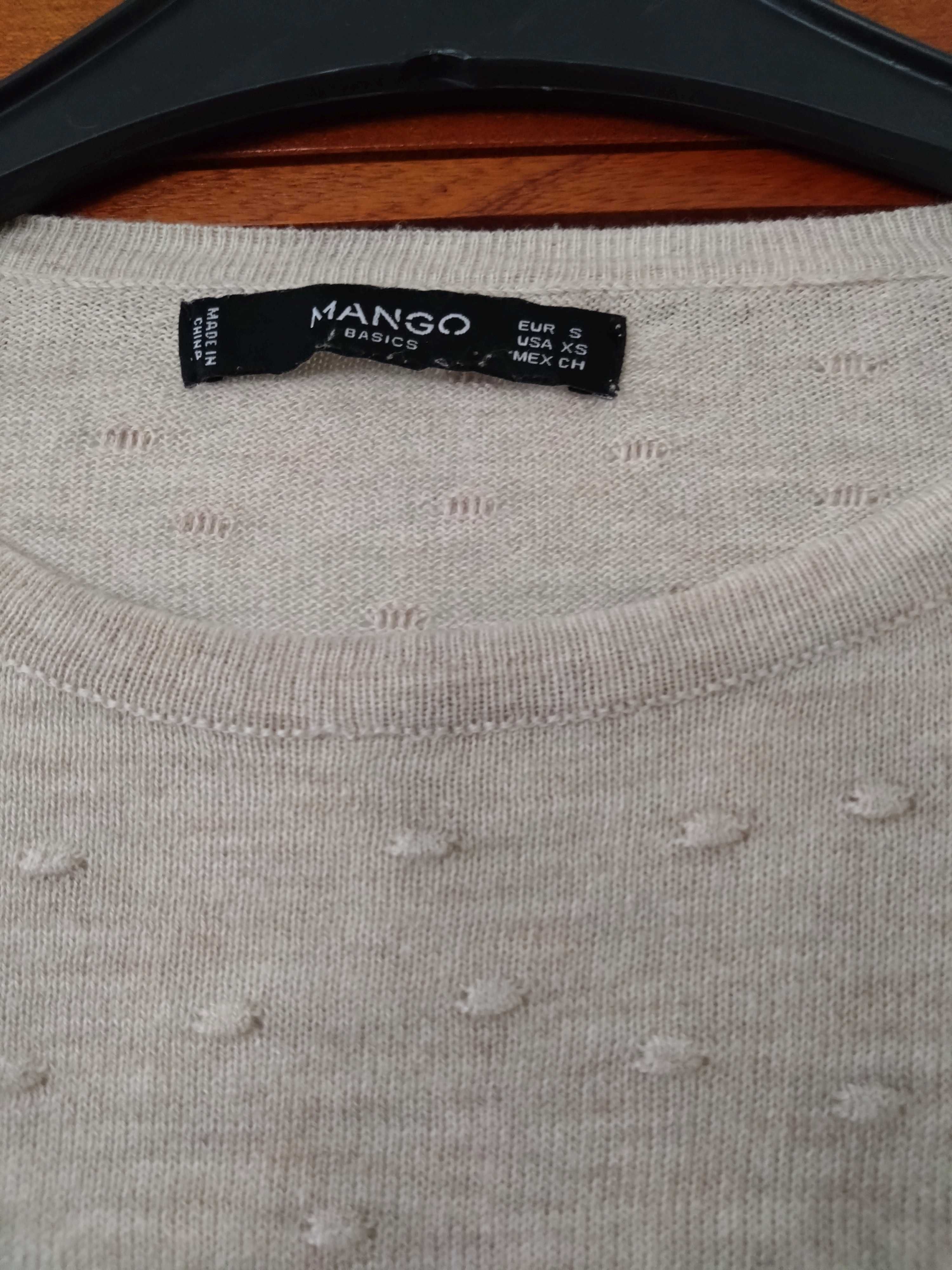 Camisola bege Mango S