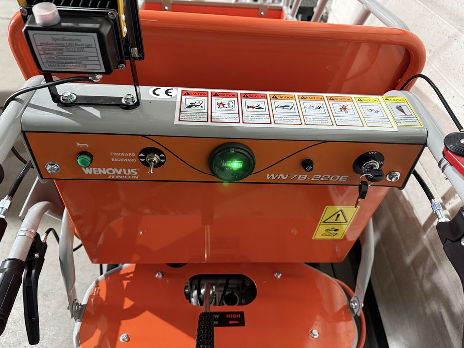 Mini dumper de lagartas a bateria