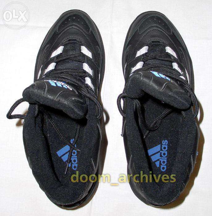 Кроссовки Adidas Torsion (оригинал) 41 черные высокие баскетбол