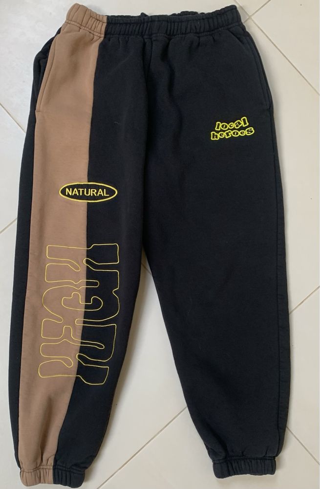Spodnie i bluza Local Heroes Czarno-brązowa