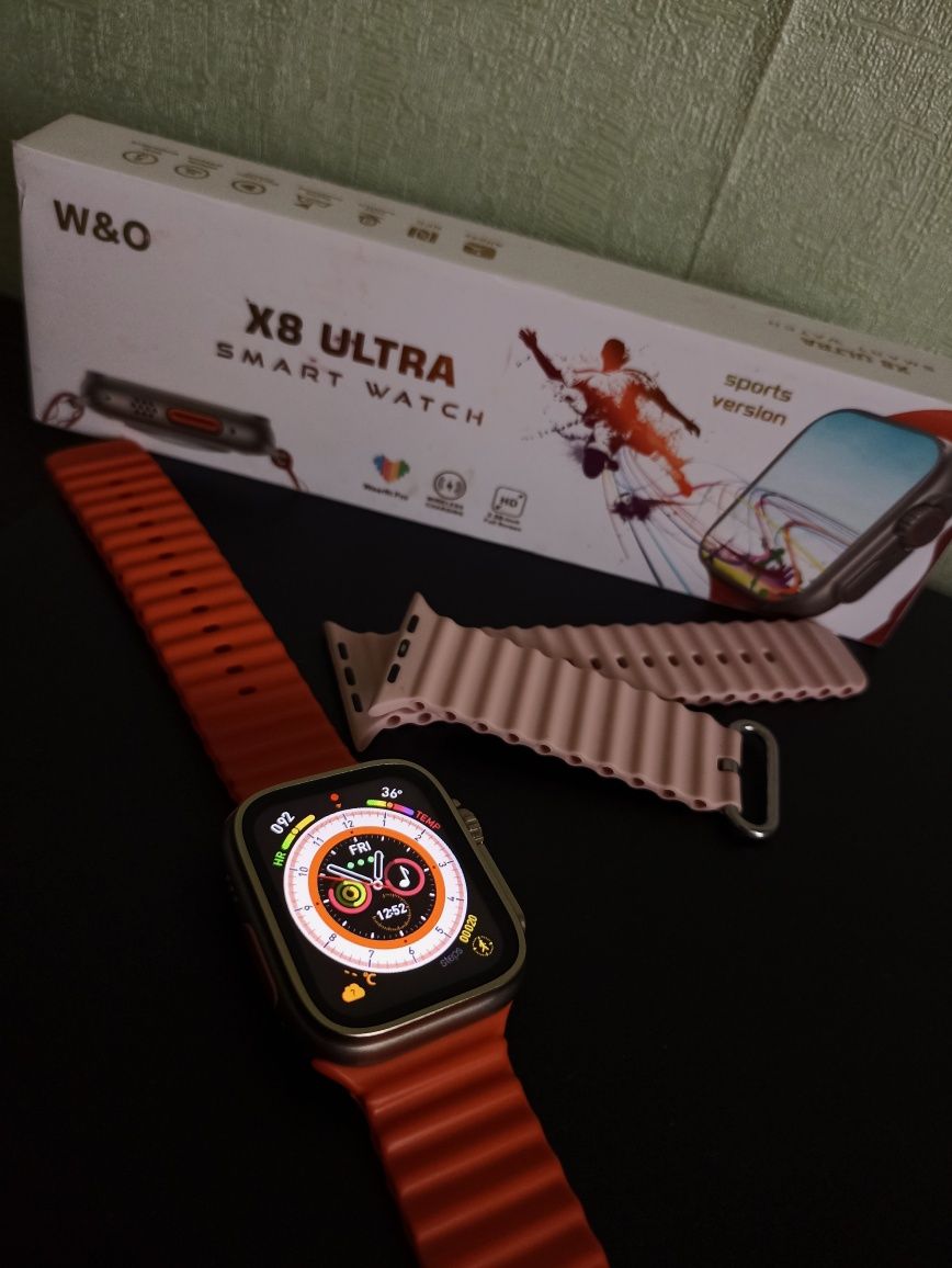 Продам смарт годинник smart watch x8 ultra 49 mm