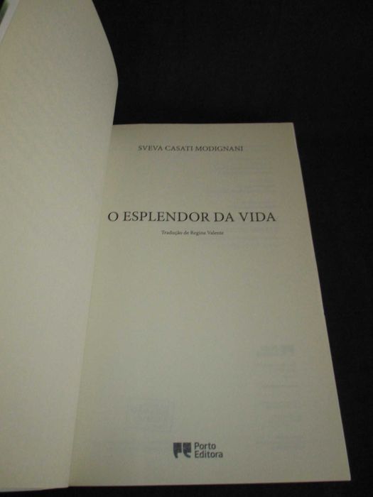 Livro O Esplendor da Vida Sveva Casati Modignani