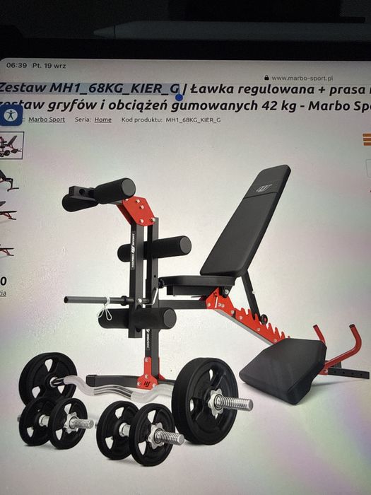 Zestaw MH1_68KG_KIER_G