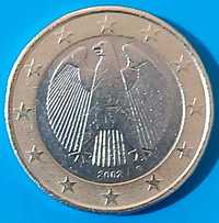 1 Euro de 2002 D  da Alemanha