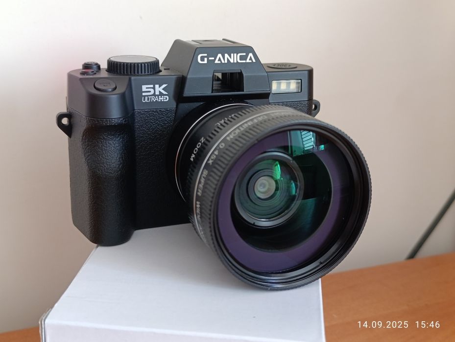 Цифрова камера G-Anica 5K 48 МП/60 кадрів  wifi для відеоблогів