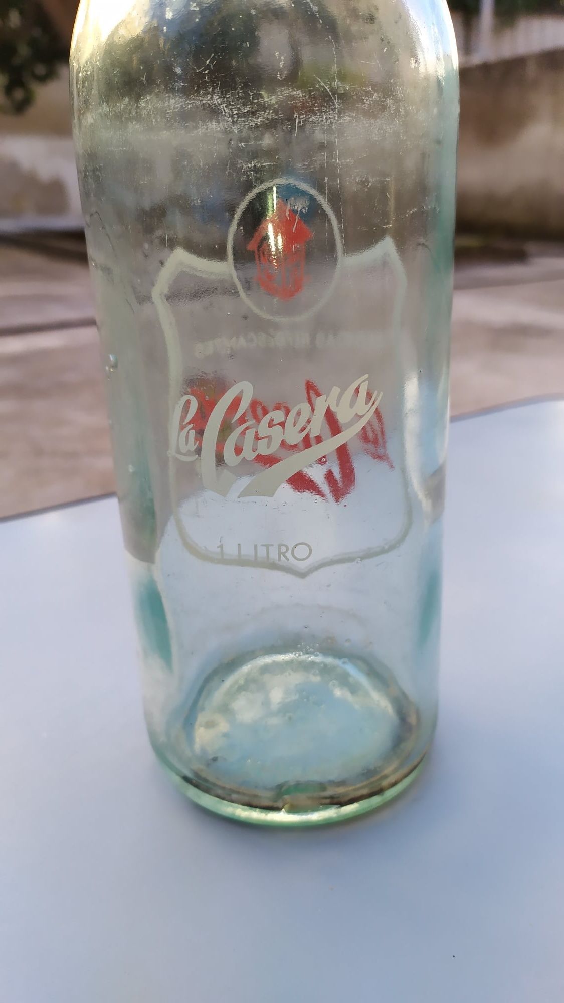 Garrafa de vidro
