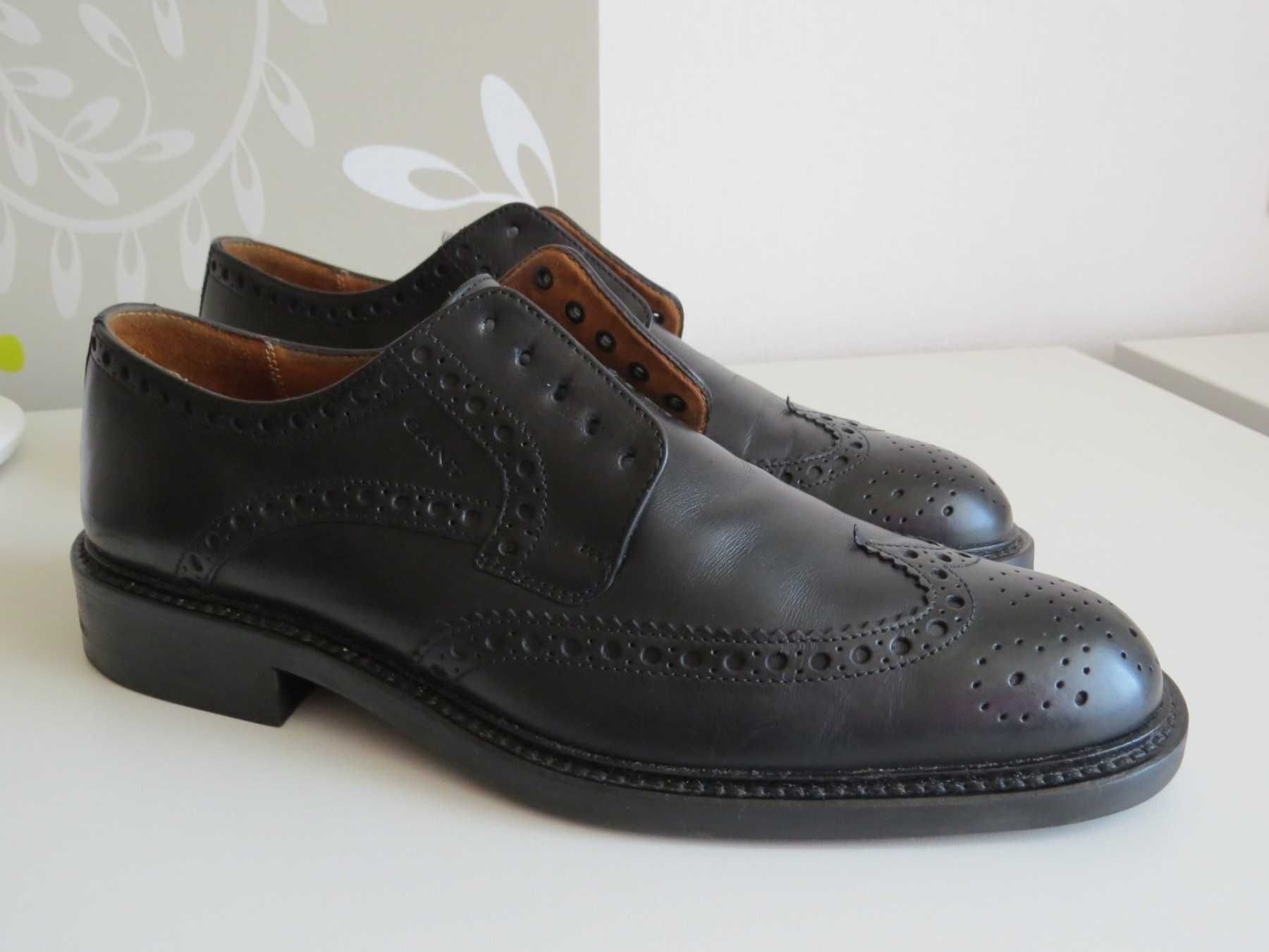 Мужские итальянские кожаные туфли Gant, в отличном состоянии.