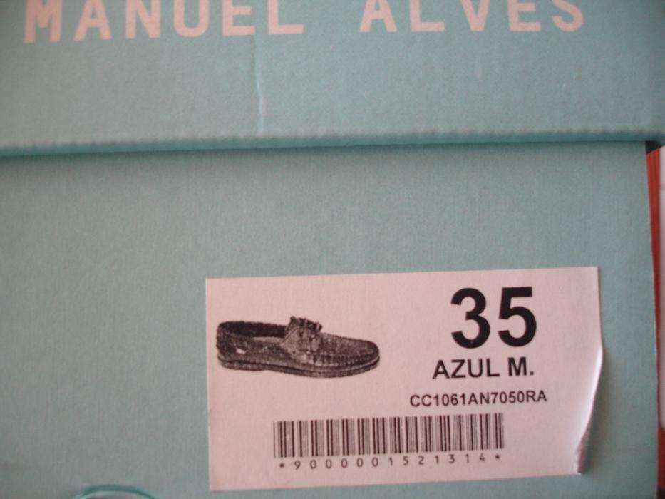 Sapatos "Manuel Alves" - Nº35 (como novo)