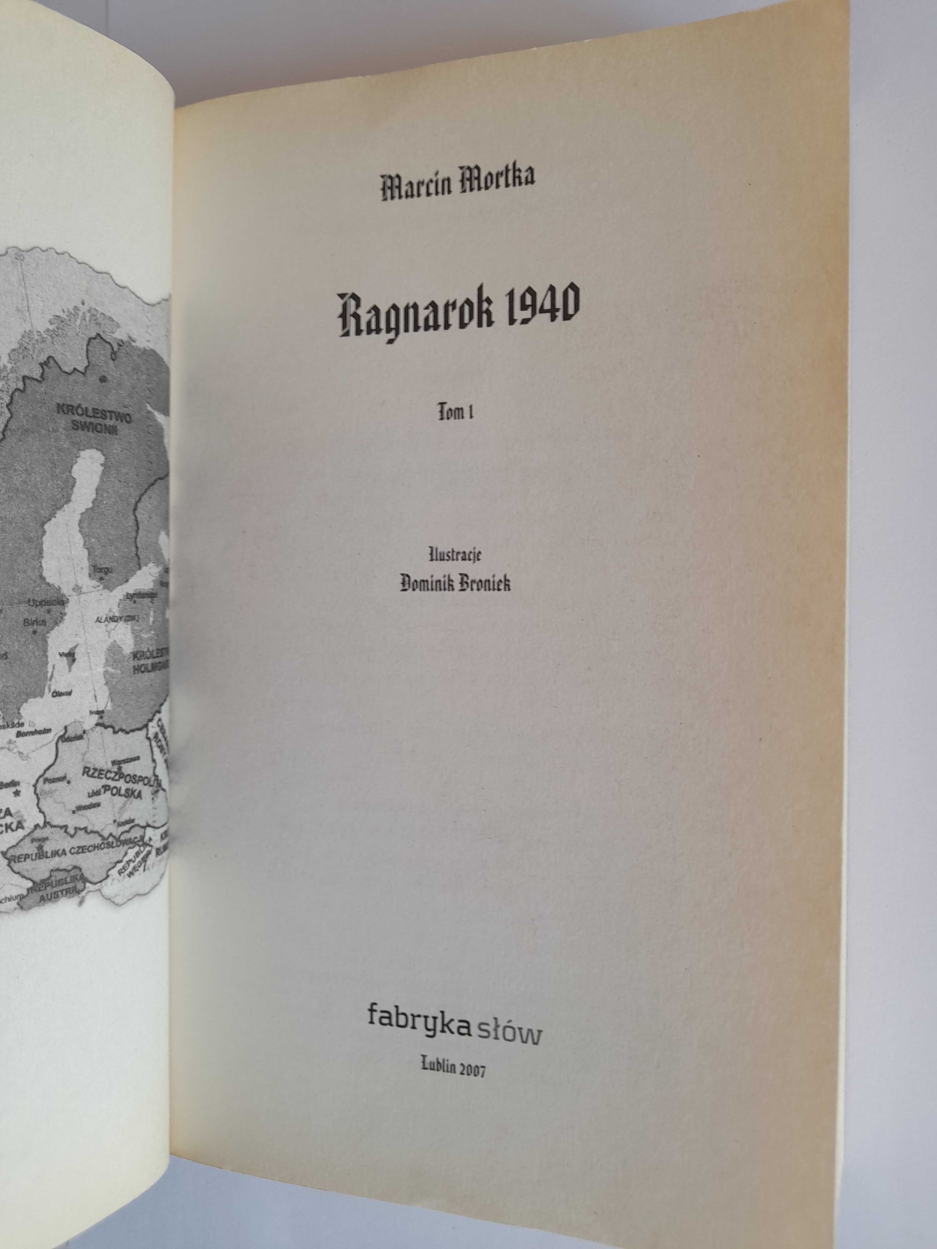 RAGNOROK 1940 tom 1 Marcin Mortka