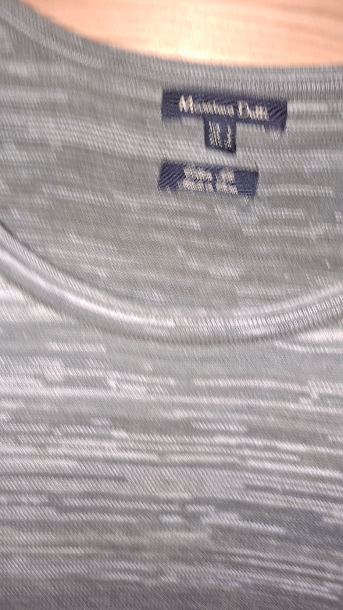 Massimo Dutti  sukienka  dzianinka cienka  M/ L melanż zielen