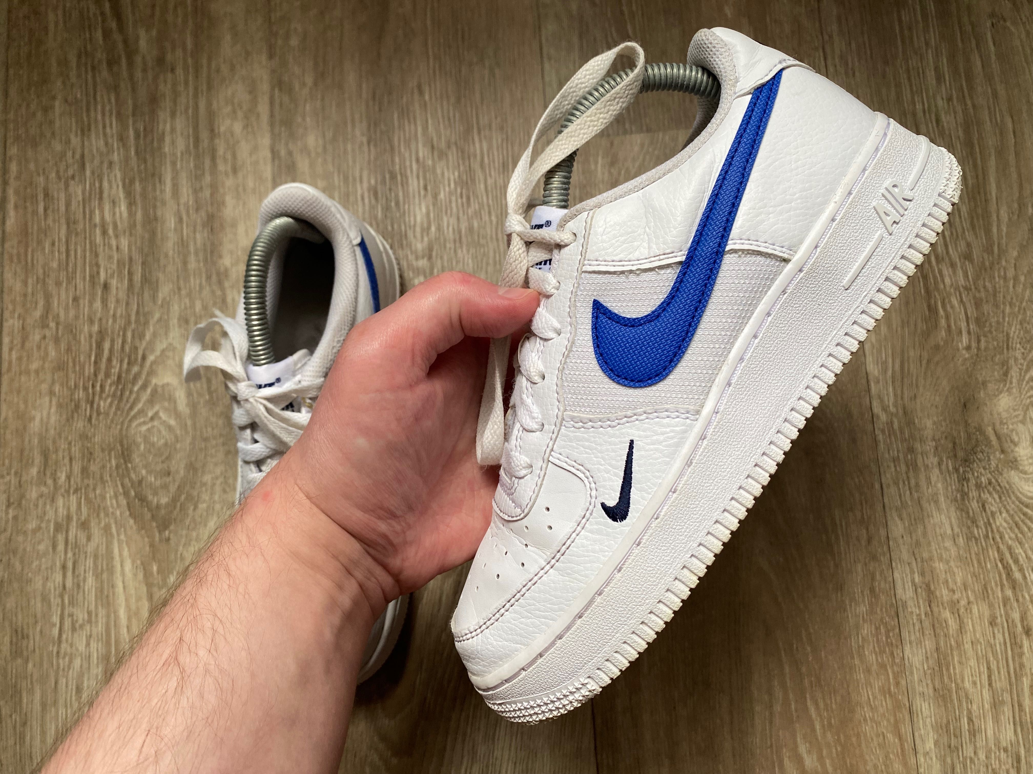 Оригінальні Кросівки Nike Air Force 1 Low White/Royal EU 36.5