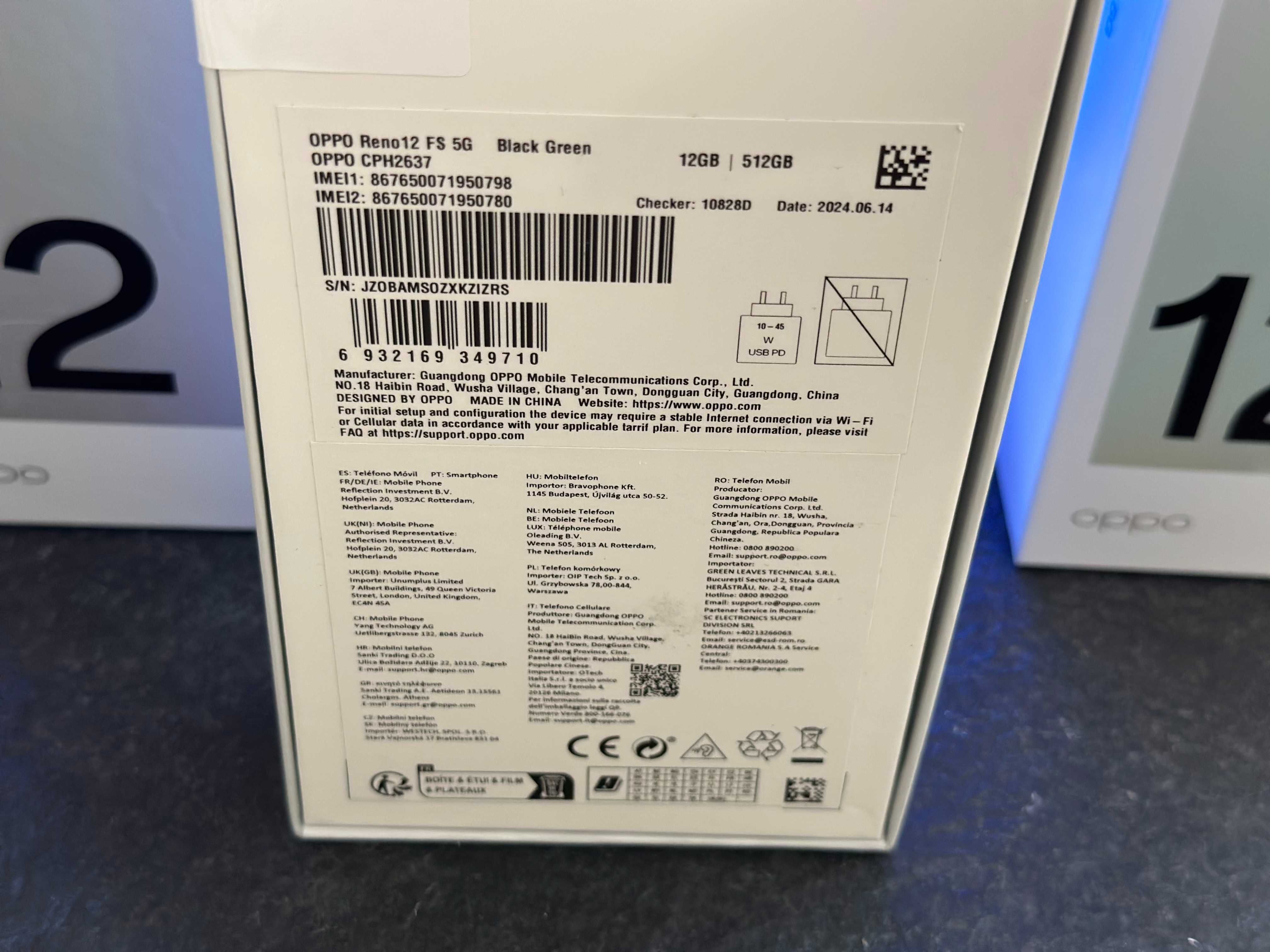 Smartfon OPPO Reno 12 FS 5G 12/512GB 6.67" 120Hz Ciemnozielony / RATY