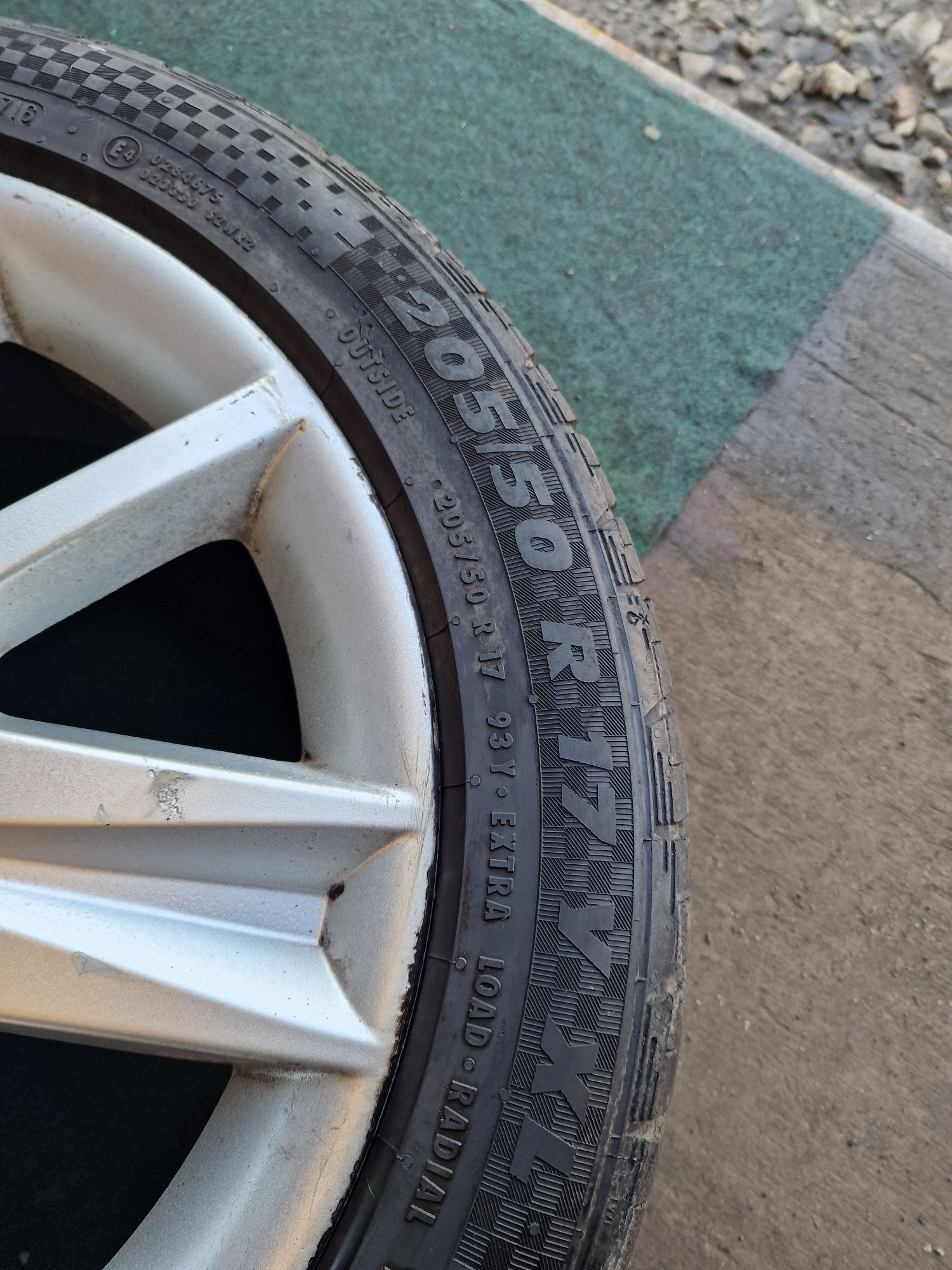 Koła letnie 17 4×100 Alufelgi Renault Megan Scenic Captur Orginał