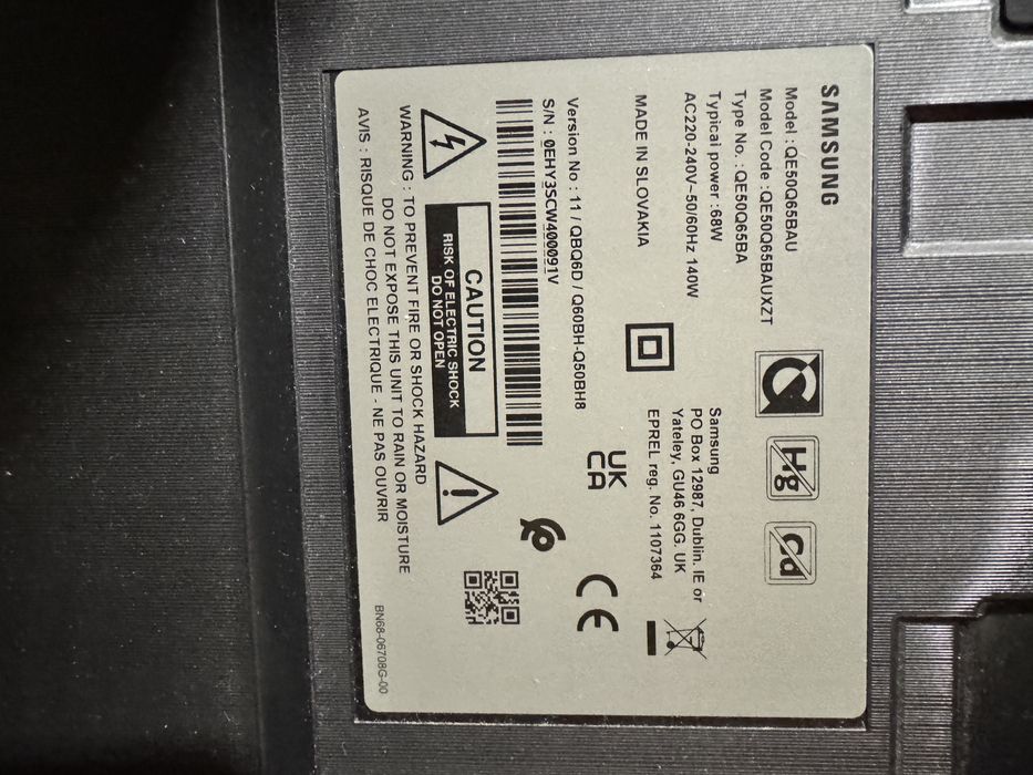 Telewizor Samsung 4K QLED 50 cali / QE50Q65BAU
