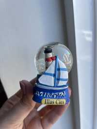 Globo de neve souvenir Islas Cies