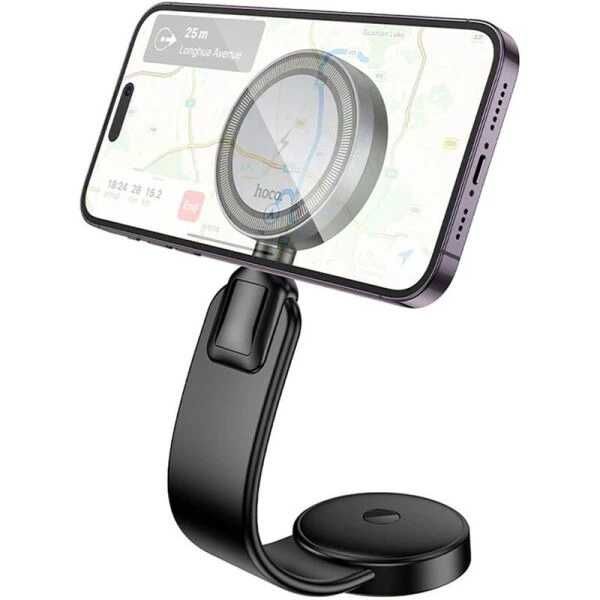 Автомобільний MagSafe тримач з бездротовою зарядкою Hoco HW29 (15W)