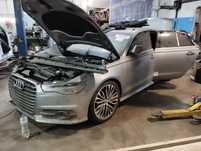 Бампер крыло Audi A6 c7 четверть крыша стекло дверь