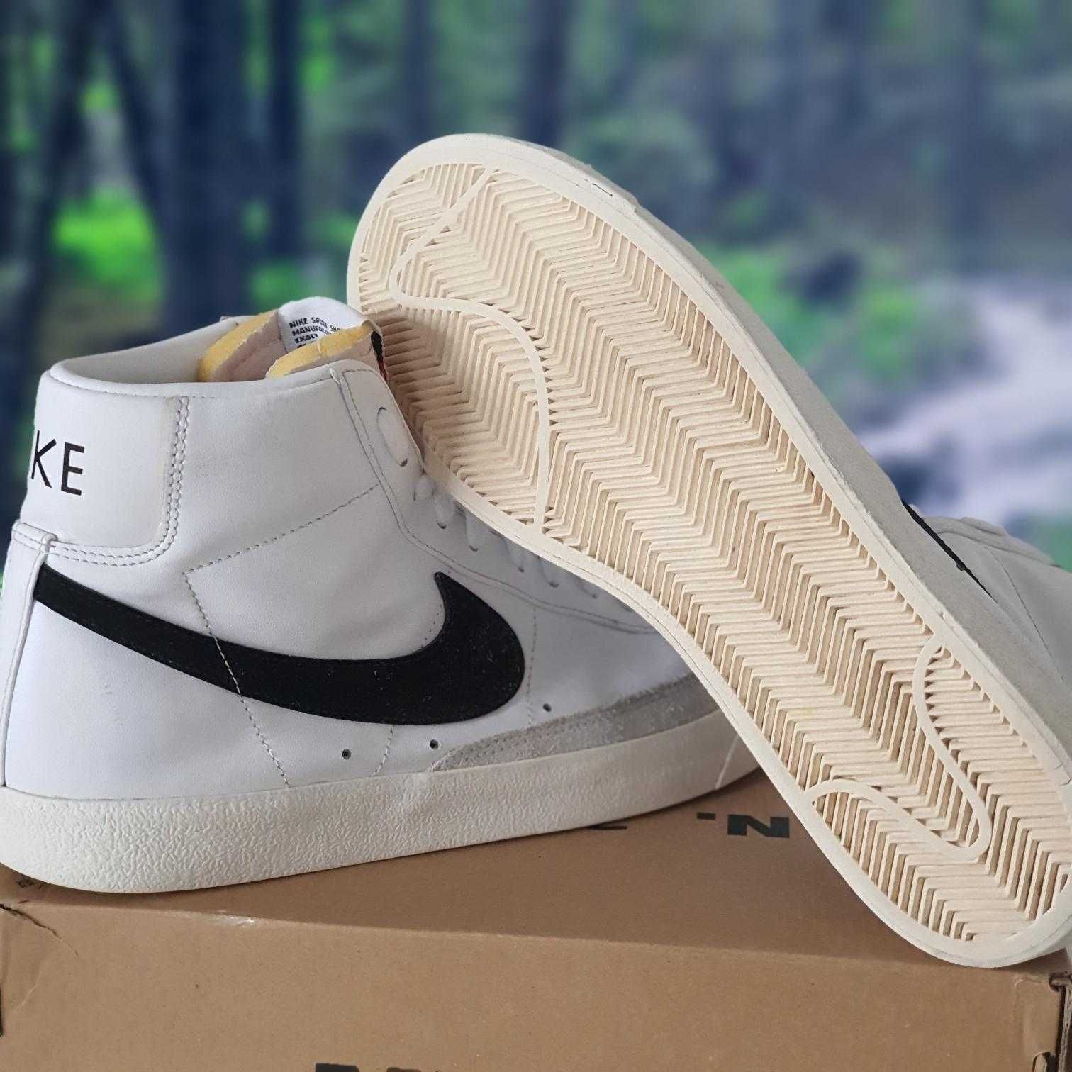 Buty NIKE Blazer MID '77 - białe - 43 - oryginalne