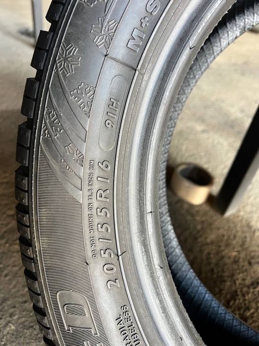 Шини 205/55 r16 91H Dunlop SP Winter Sport 4D 2018рік (1668)
