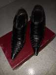 Botins pretos salto