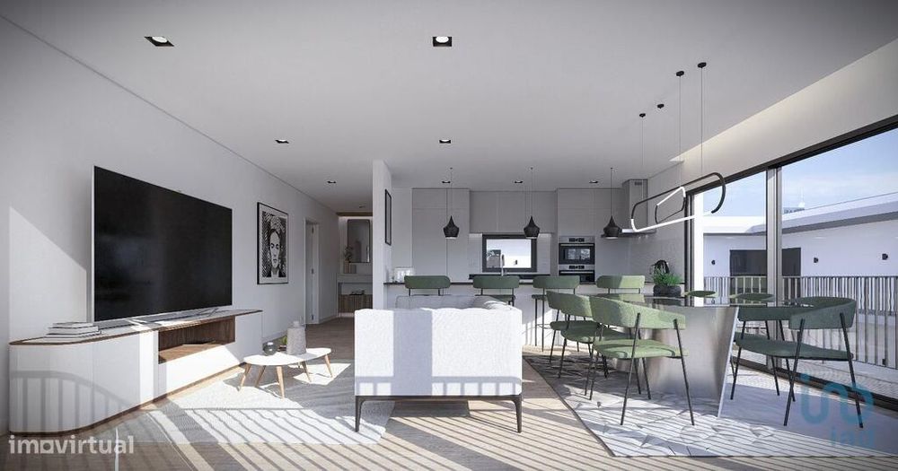 Apartamento T1 em Palmeira de Faro e Curvos de 53,00 m2