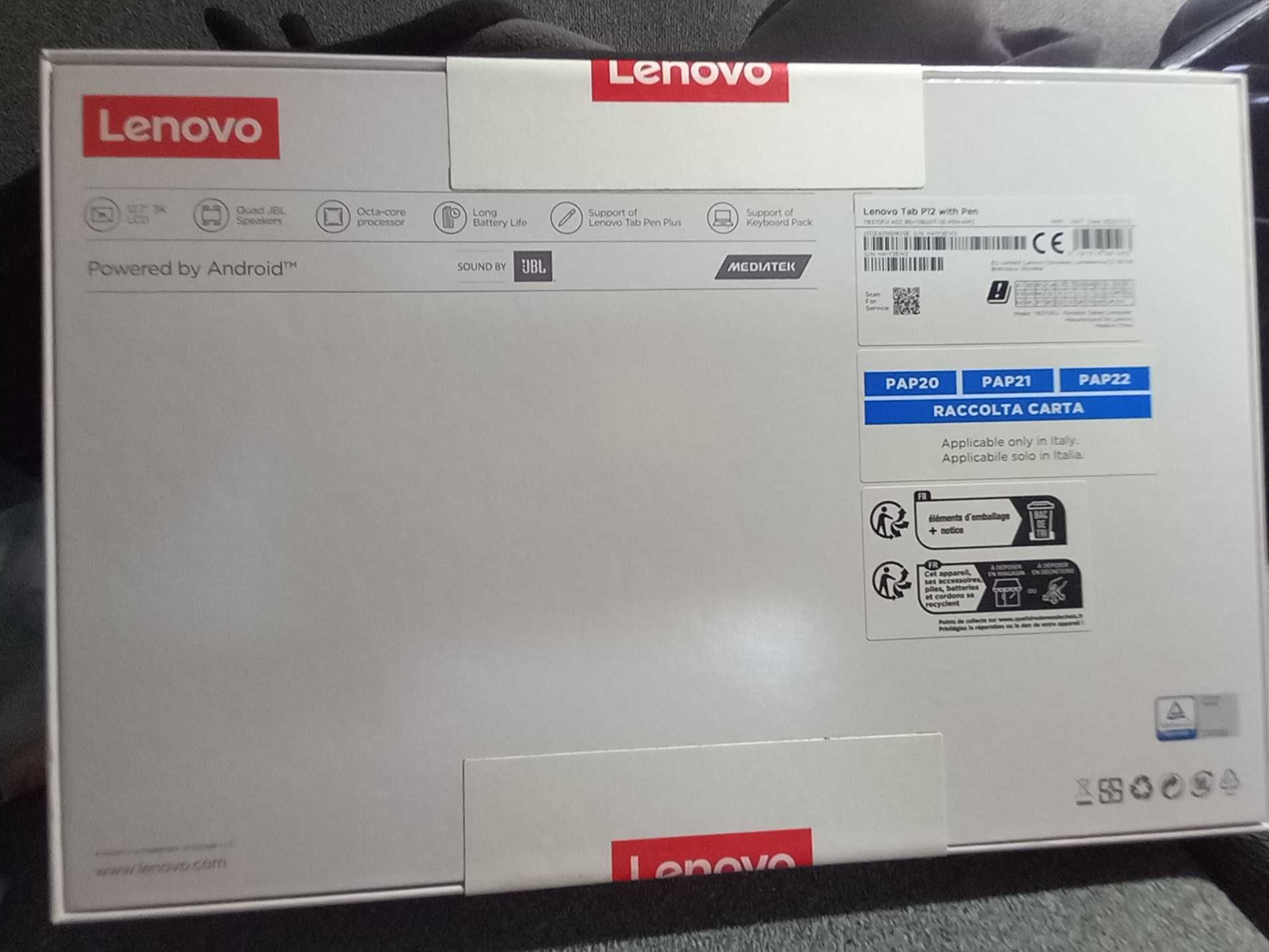 Lenovo tab p 12 новий планшет