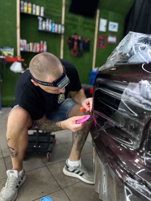 Поклейка авто защитными пленками PPF, Тонировка,Антихром,Полировка фар