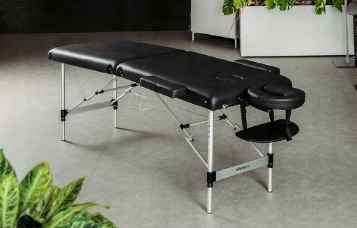 Алюмінієвий масажний стіл / ліжко AVENO LIFE до 250кг +чохол 213*60см