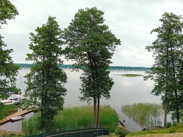 Działka budowlana, Siemiany, gm. Iława, nad jez. Jeziorak na Mazurach.