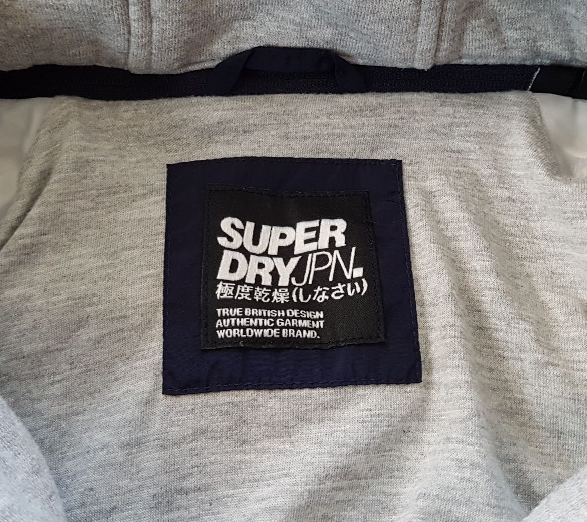 Superdry куртка ветровка зипка худи оригинал M