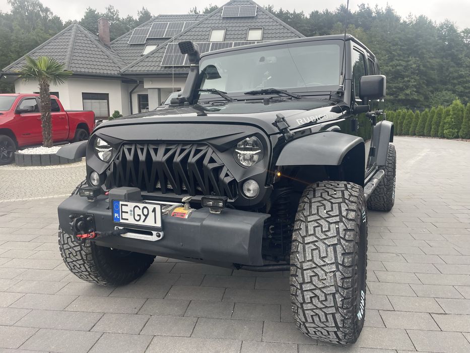 Jeep Wrangler JK Rubicon 2.8CRD Polski Salon bezypadkowy lift led navi