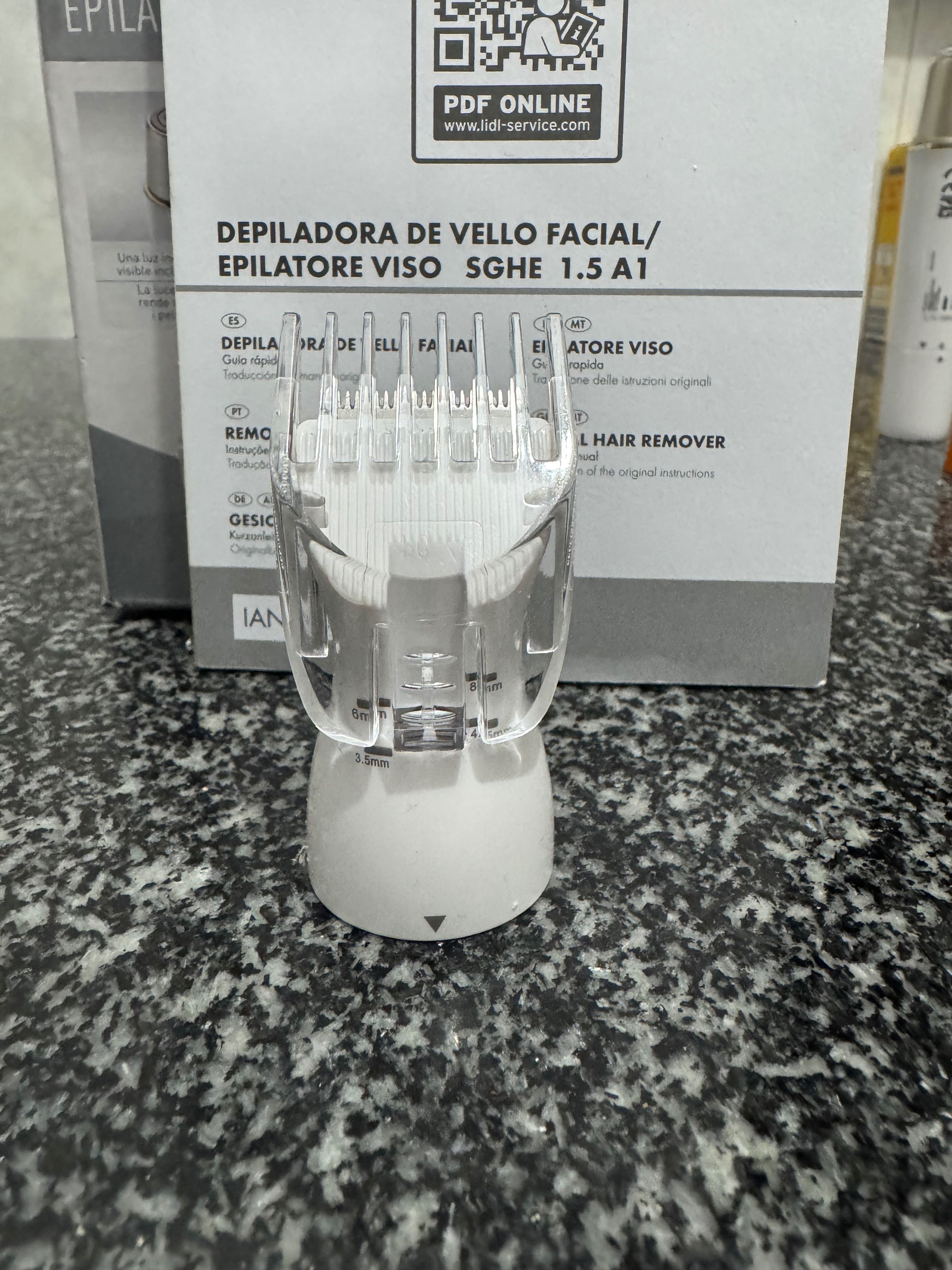 Depiladora Facial  kit SilverCrest