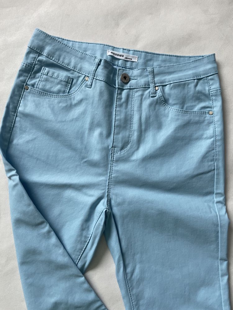 Spodnie damskie rurki  Goodies Jeans M niebieskie