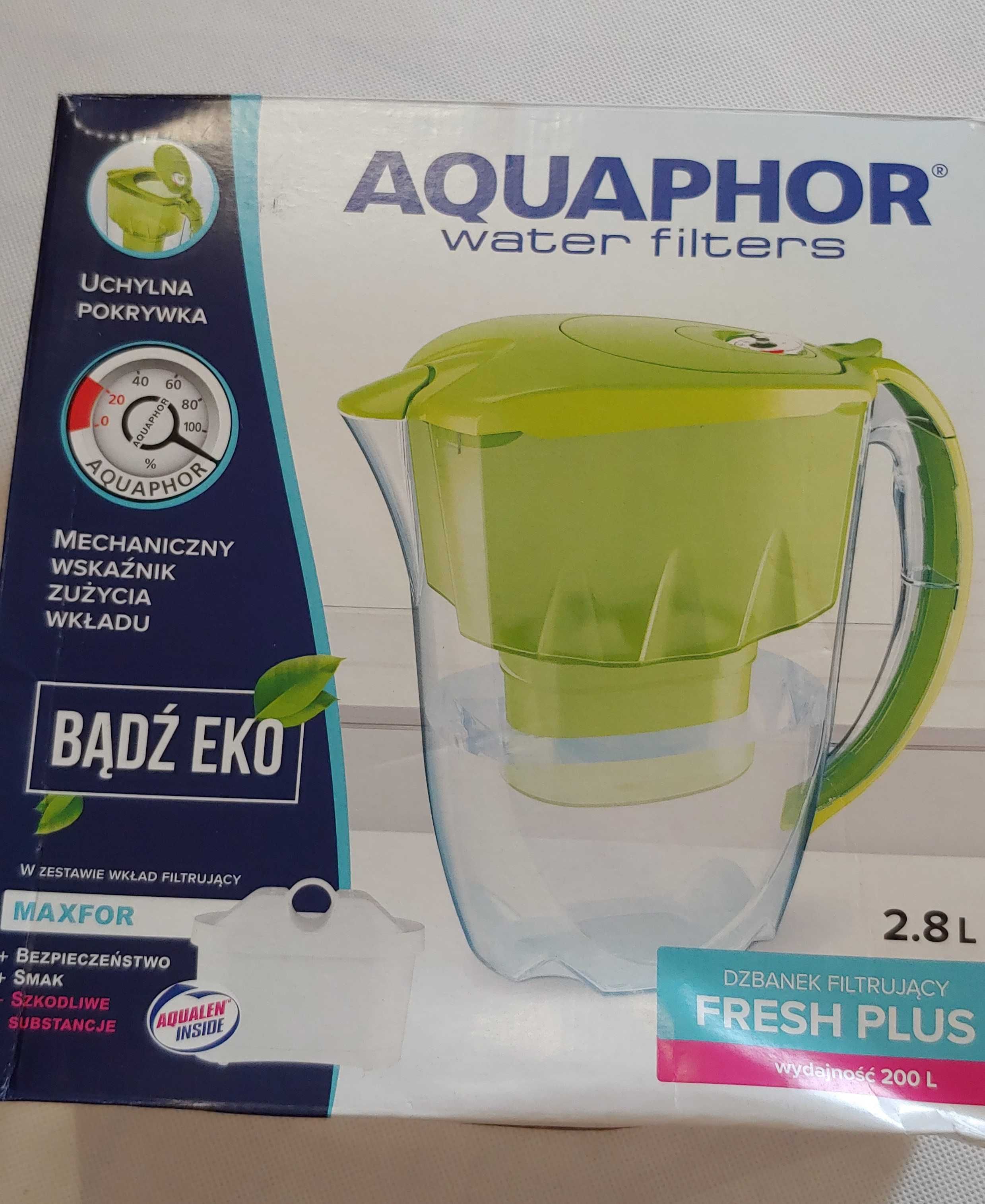 Dzbanek filtrujący AquaPhor, w zestawie wkład filtrujący