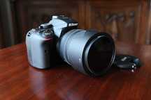 Nikon D5300 + 18-105 VR KIT / 2 Baterie / Pokrowiec itp ( BD Stan)
